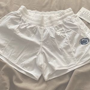 White lululemon penn state hotty hots